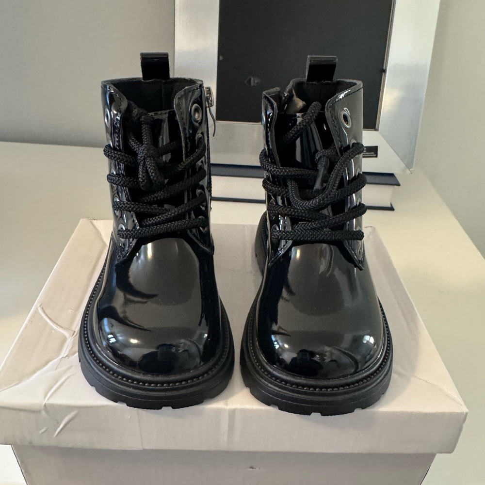 Toddler Girls boots euro 24 new shiny